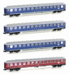 Hobbytrain H22201 - N 4-tlg. Personenwagenset TOUROPA der DB; Ep. IIIb - Set 2